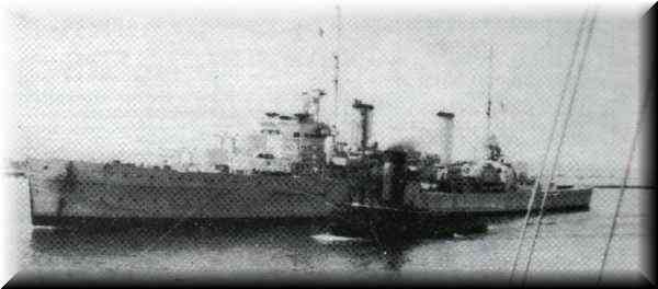 H.M.A.S. Sydney - At Fremantle in late 1941 - One of the last photographs of HMAS Sydney
